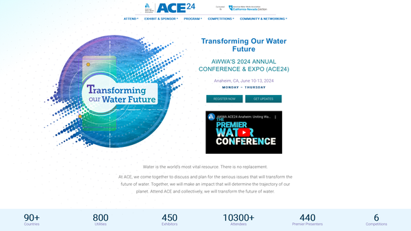 Backer North Investments at American Water Works Association's (AWWA's) 2024 Annual Conference & Expo (ACE24)
