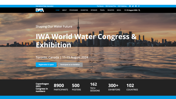 Backer North Investments at International Water  Association's (IWA's) 2024 World Water Congress & Exhibition (WWCE24)